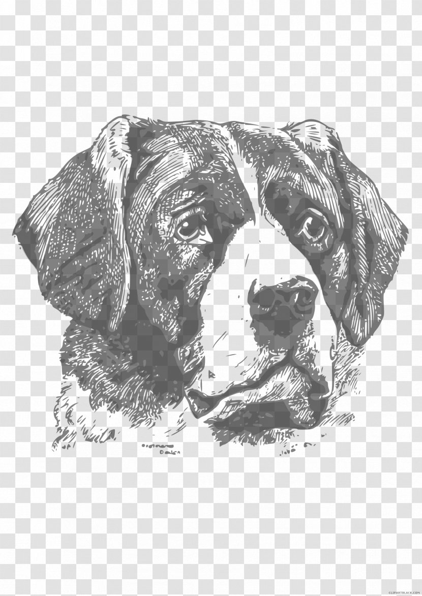 Great Dane Bulldog Pug Cane Corso Labrador Retriever - Monochrome - T-shirt Transparent PNG