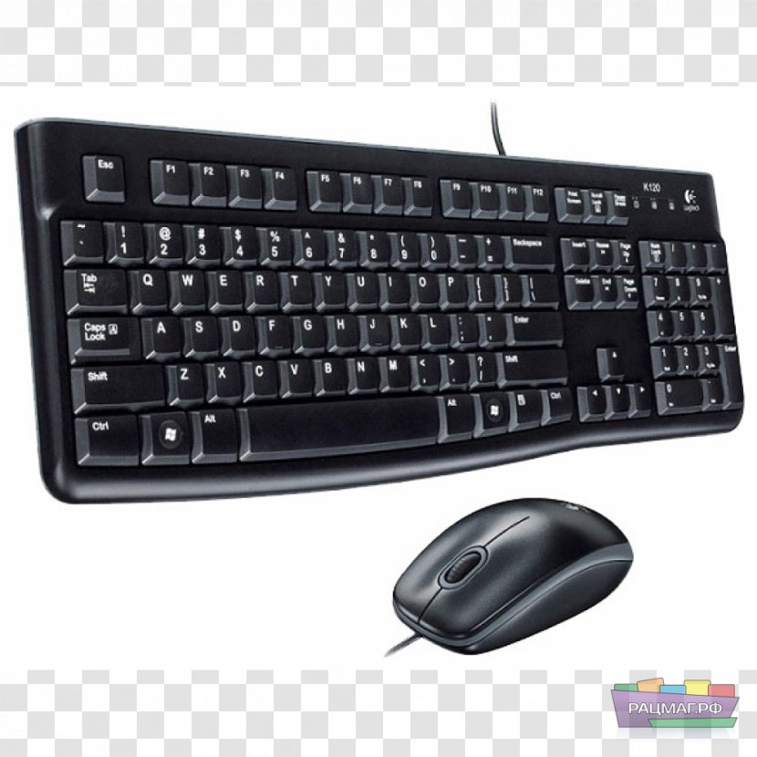 Computer Keyboard Mouse Logitech USB Optical - Output Device Transparent PNG