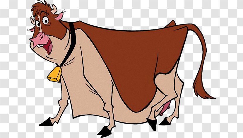 Clip Art Bull Dairy Cattle Ox - Heart Transparent PNG