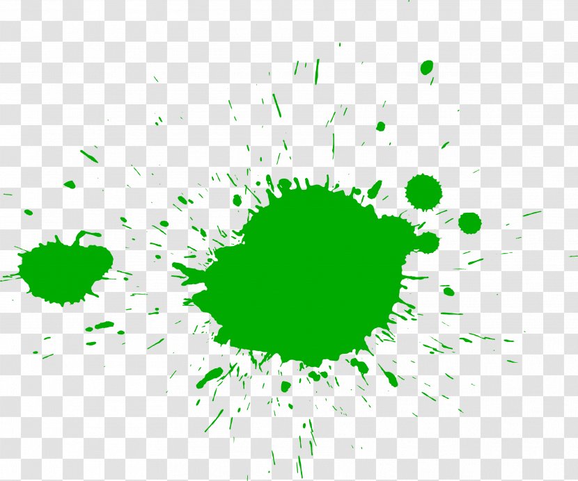 Paint Green Clip Art - Text Transparent PNG