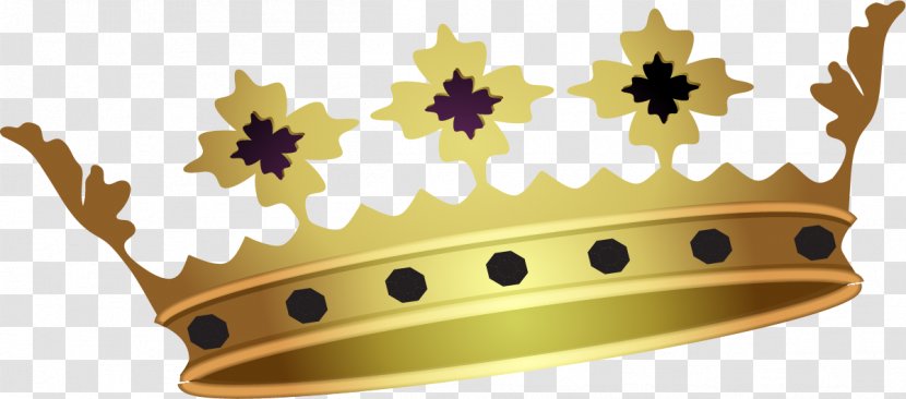 Luxury Crown - Yellow - Golden Deluxe Transparent PNG