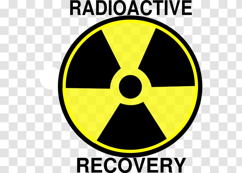 Clip Art Uranium Vector Graphics Image YouTube - Symbol - Radioactive Yellow 2 Transparent PNG