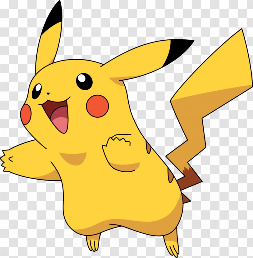 Pikachu Pokémon Yellow Ash Ketchum GO - Pok%c3%a9mon Transparent PNG