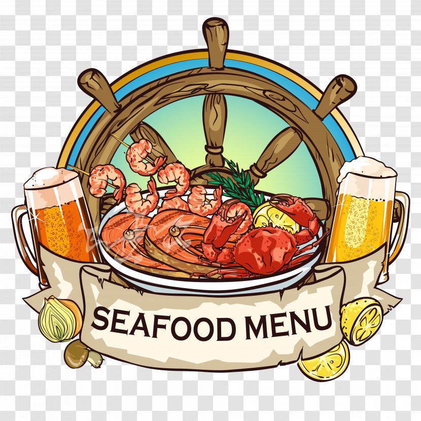 Barbecue Grill Buffet Seafood Drawing - Floating Soup With Rice Transparent PNG