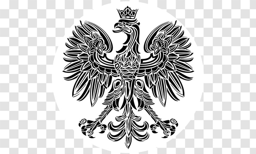 Coat Of Arms Poland Eagle Polish Cuisine - Tattoo Transparent PNG