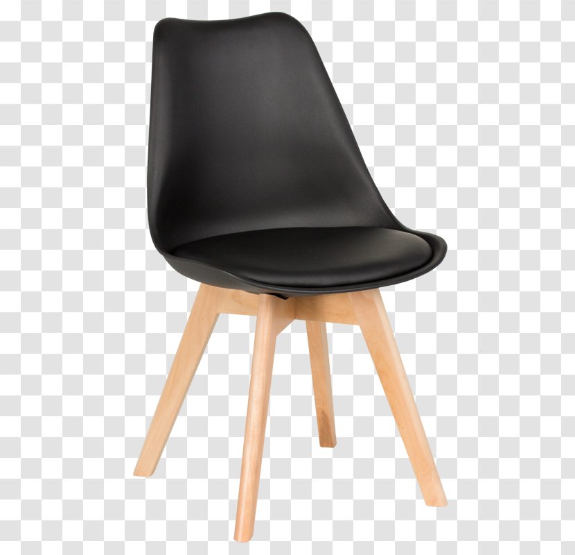 Table Chair Furniture Seat Black - White Transparent PNG
