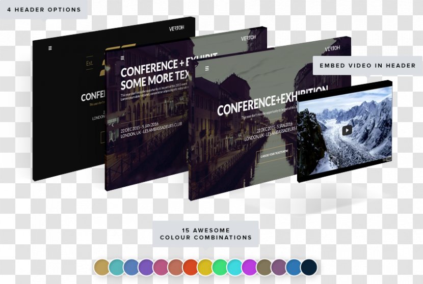 Convention Event Tickets Design WordPress Exhibition - Brand - Vip Section Ideas Transparent PNG