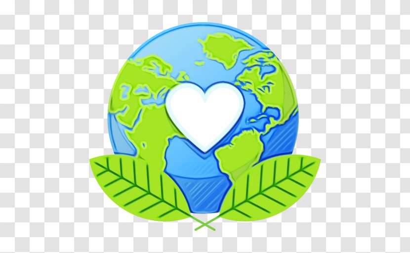 Green Heart Leaf Earth Clip Art - Symbol - Plant Logo Transparent PNG