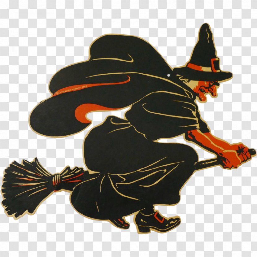 Broom Witch Hat Transparent PNG