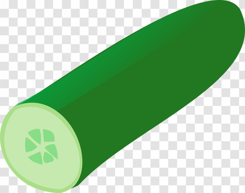 Green Cylinder Font - Cucumber Transparent PNG