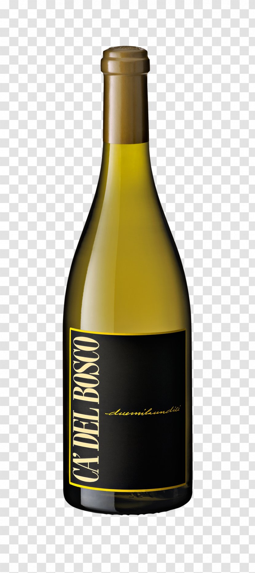 White Wine Chardonnay Franciacorta DOCG Cà Del Bosco - Drink Transparent PNG