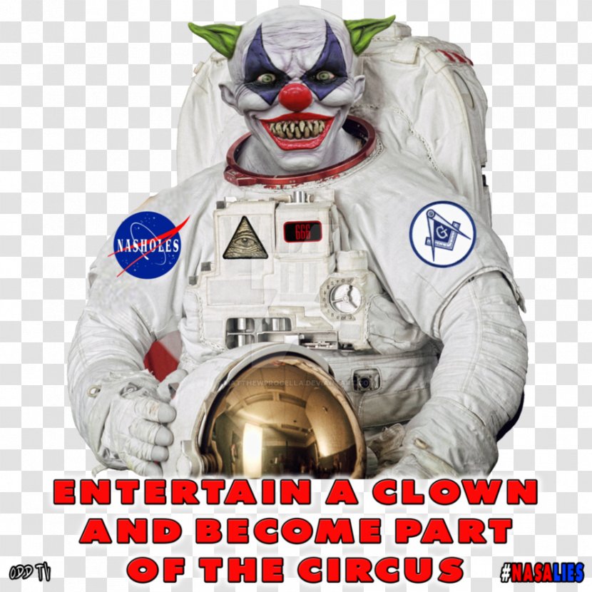 Clown T-shirt NASA Artist - Nasa - Like Funny Transparent PNG