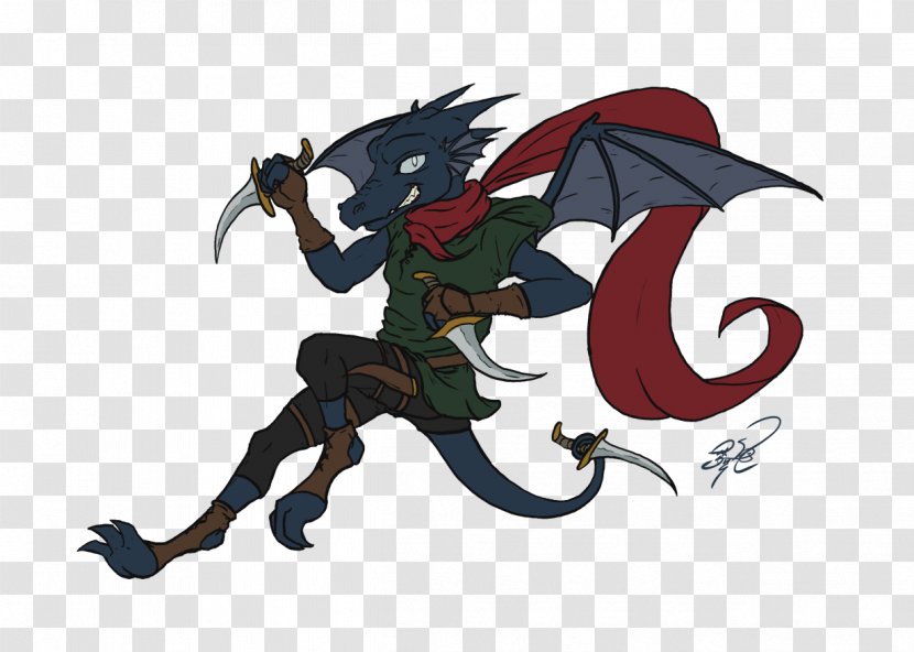 Dragon Cartoon Demon - Kobold Transparent PNG