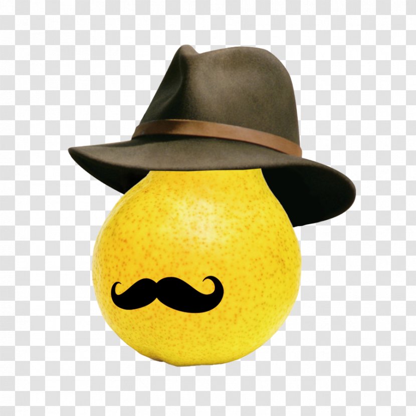 Auglis Poster Illustration - Fedora - Mr. Pear Transparent PNG