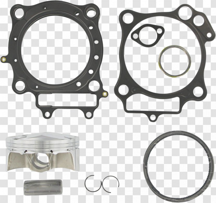 Honda Motor Company CRF450R Motorcycle Gasket All-terrain Vehicle - Engine - Piston Parts Transparent PNG