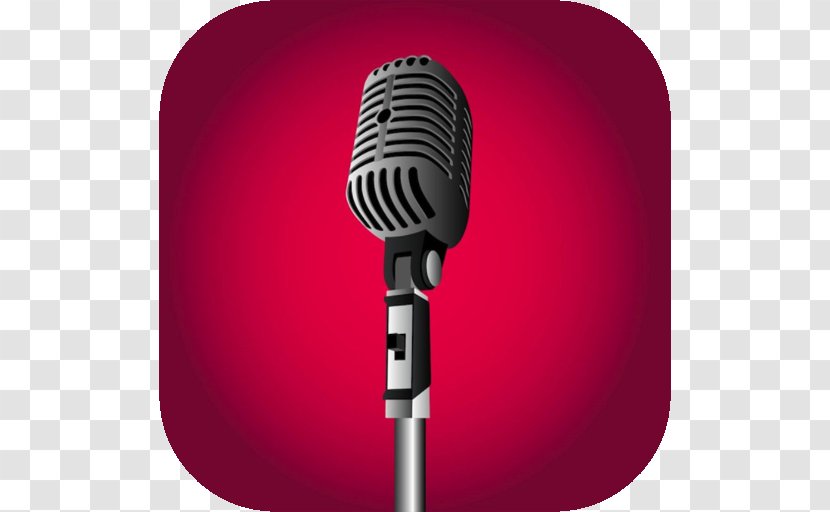 Microphone Graphic Design Open Mic - Flower Transparent PNG