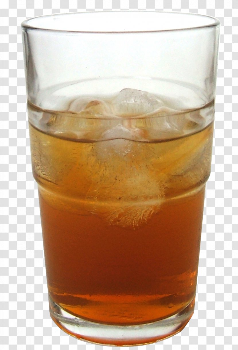 Kombucha Tea Beer Old Fashioned Kefir - Glass Transparent PNG