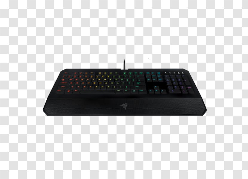 Computer Keyboard Razer DeathStalker Chroma Gaming Keypad BlackWidow - Deathstalker - Video Game Console Accessories Transparent PNG