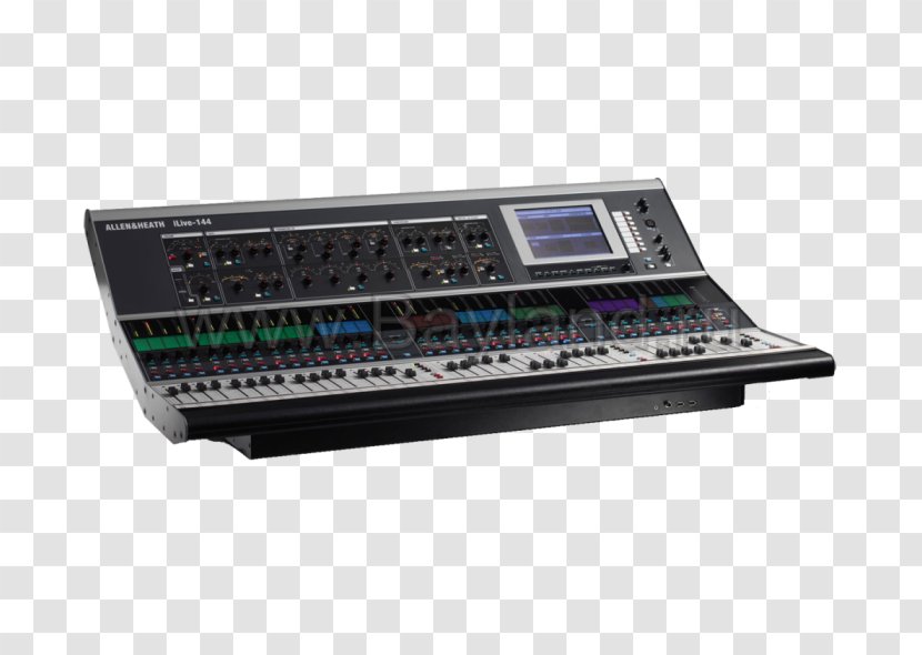 Audio Mixers Sound Power Amplifier Digital Signal Processor Allen & Heath - Music Workstation Transparent PNG