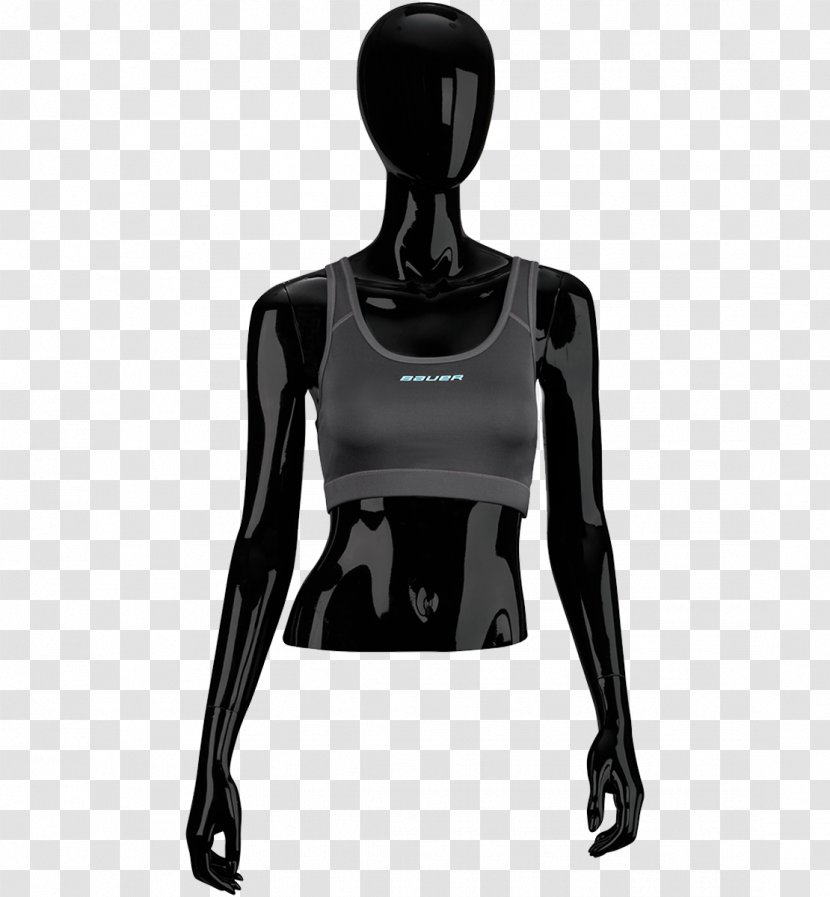 Clothing Training Sleeve Crop Top - Silhouette - Fresh Material Transparent PNG