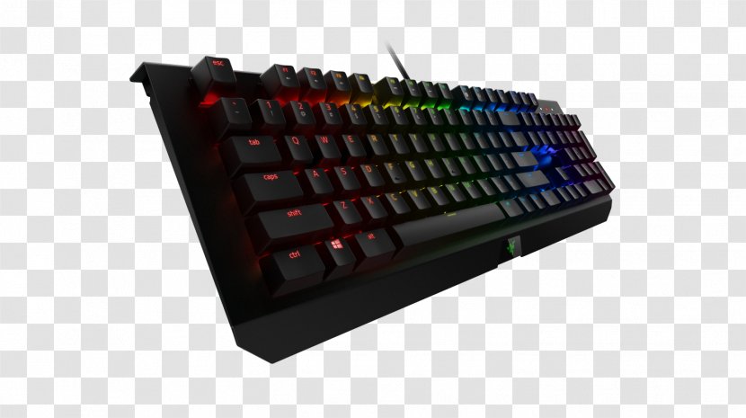 Computer Keyboard Razer Inc. USB Gaming Keypad Backlight - Electronic Instrument Transparent PNG
