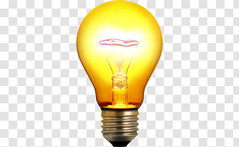 Incandescent Light Bulb LED Lamp Clip Art Transparent PNG