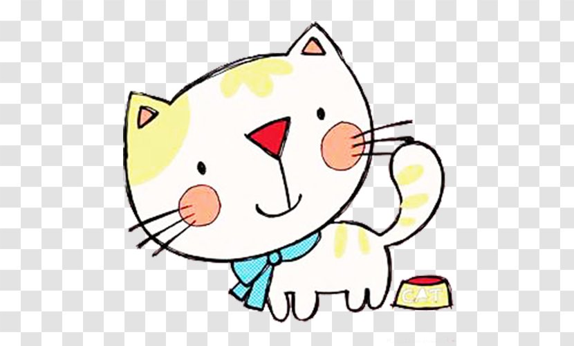 Cat Cuteness Cartoon - Motif - White Transparent PNG