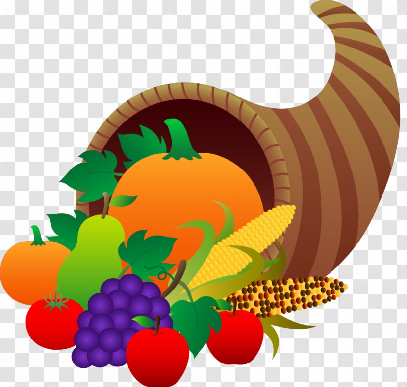 Thanksgiving Download Clip Art - Cornucopia Transparent PNG