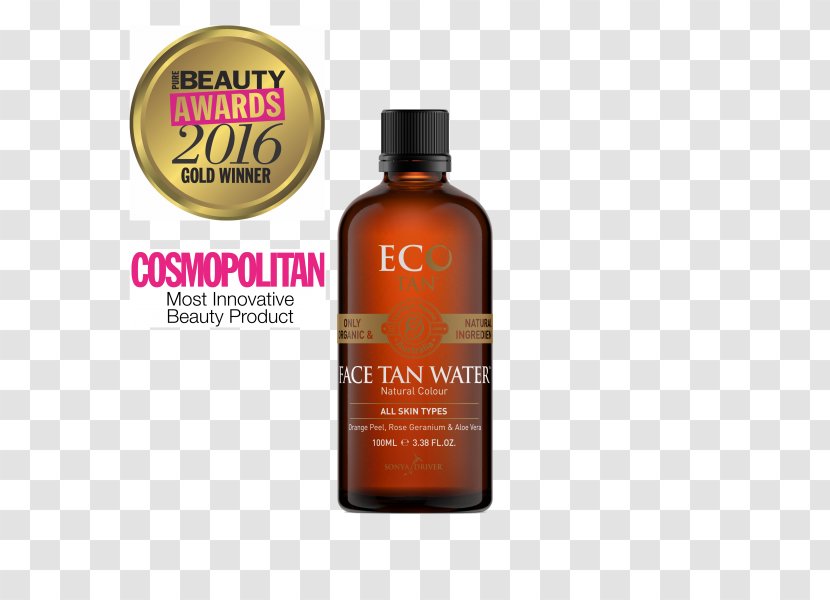 Sunless Tanning Sun Toner Face Moisturizer - Eco Tan - Detox Water Transparent PNG