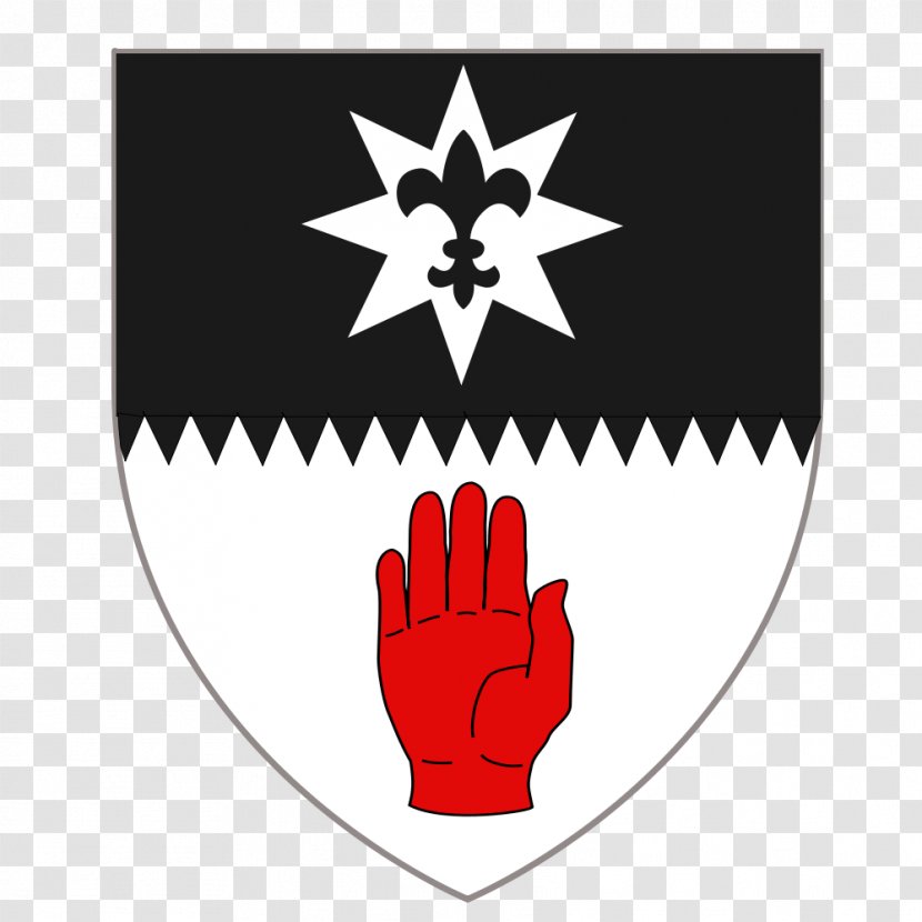 County Tyrone Armagh Londonderry Ireland Coat Of Arms - Heart - 1000 Transparent PNG
