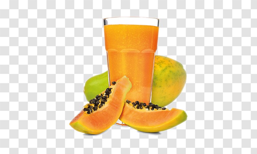 Orange Juice Smoothie Papaya Drink Transparent PNG