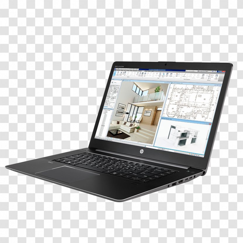 Hewlett-Packard Laptop Intel HP ZBook Workstation - Electronic Device - Print Servers Transparent PNG
