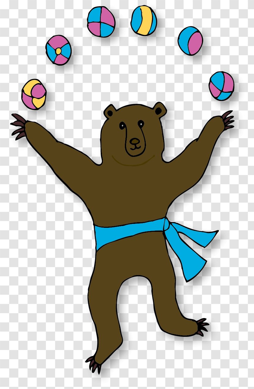 Cartoon Character Fiction Clip Art - Dancing Bears Transparent PNG