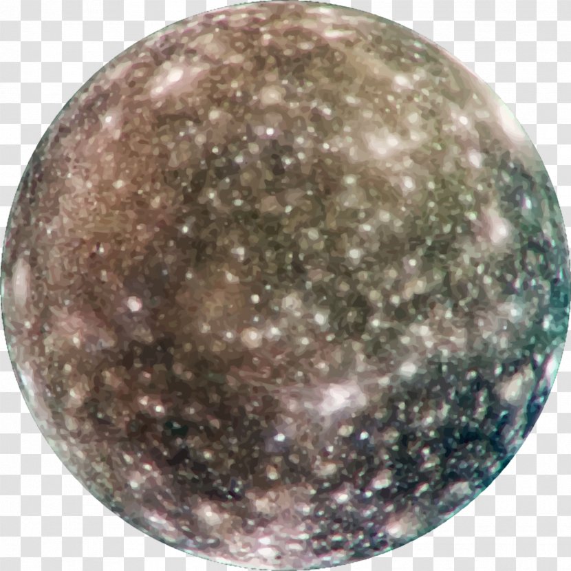 Ganymede Natural Satellite Galilean Moons Callisto Of Jupiter - Europa Transparent PNG