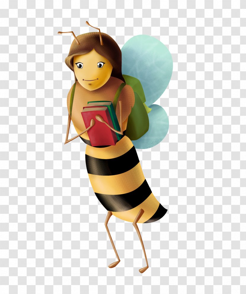 Insect Illustration Foot Honey Bee Cartoon - Hive Flyer Transparent PNG