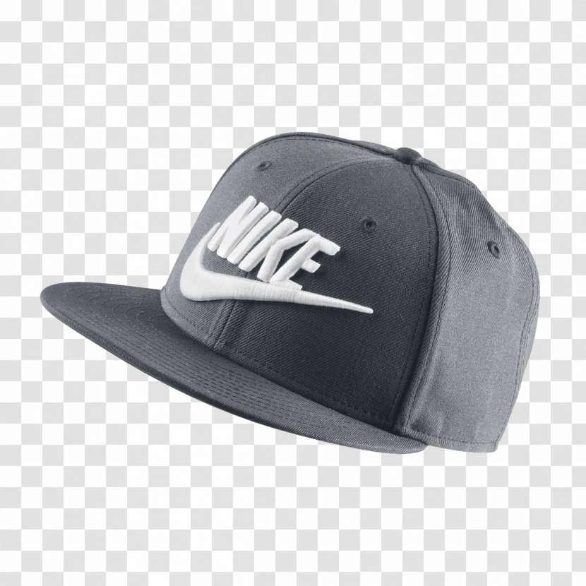 Nike Baseball Cap Hat Swoosh - Black Transparent PNG
