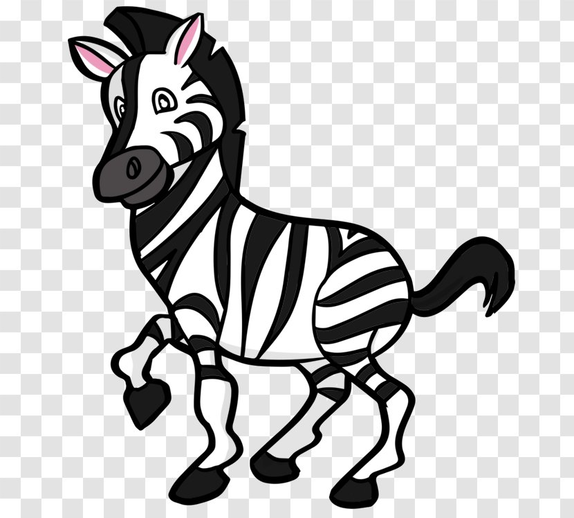 Zebra Clip Art - Tail - Animal Figure Transparent PNG