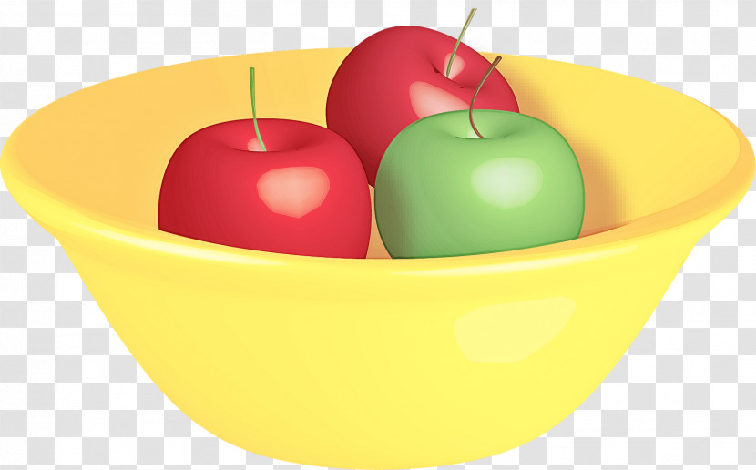 Fruit Green Yellow Apple Food Transparent PNG