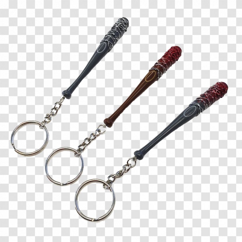 Negan Key Chains Skybound Entertainment Television Show Clothing Accessories - Watercolor - Keychain Transparent PNG