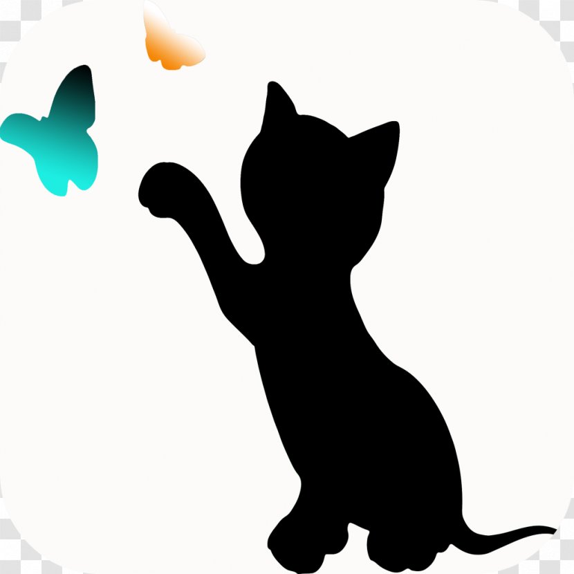 Cats And The Internet Kitten Cat Training Black - Meow - Canvas Transparent PNG