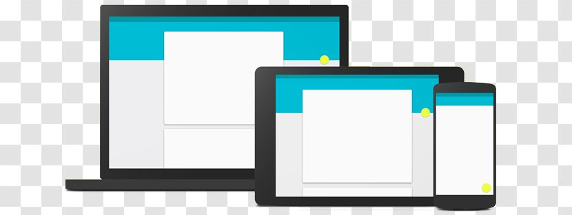 Material Design Android Language User Interface - Mobile App Development - Blur Effect Transparent PNG