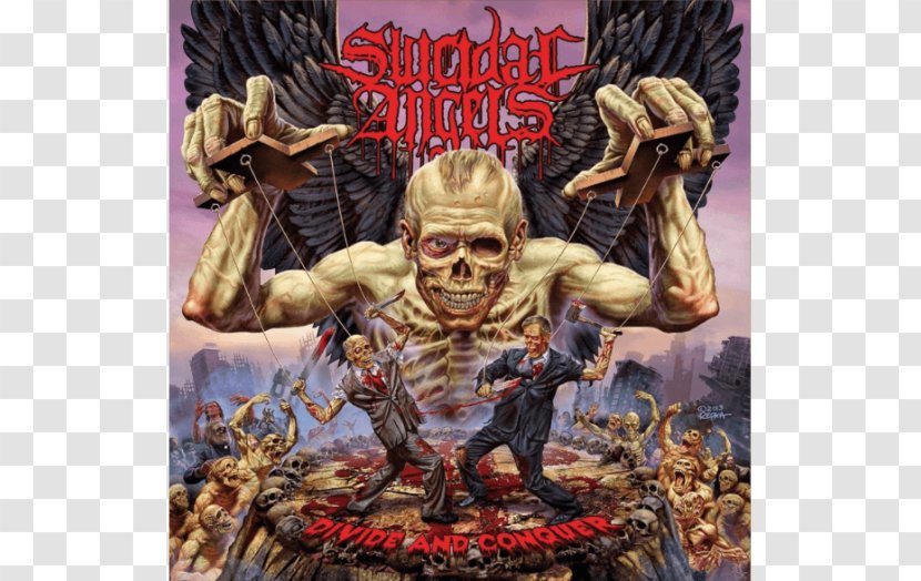 Suicidal Angels Divide And Conquer Thrash Metal Album Heavy - Silhouette - Algorithm Transparent PNG