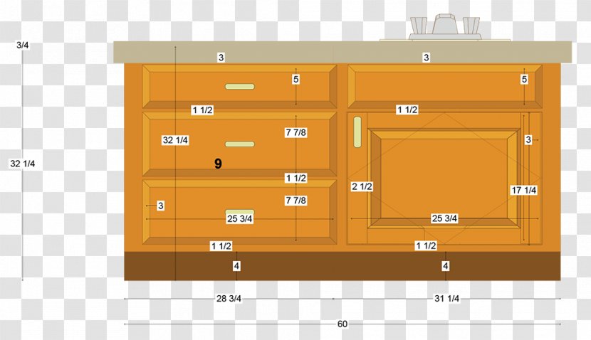 Kitchen Sink Tap Bathroom Drawer - Top View Furniture Transparent PNG