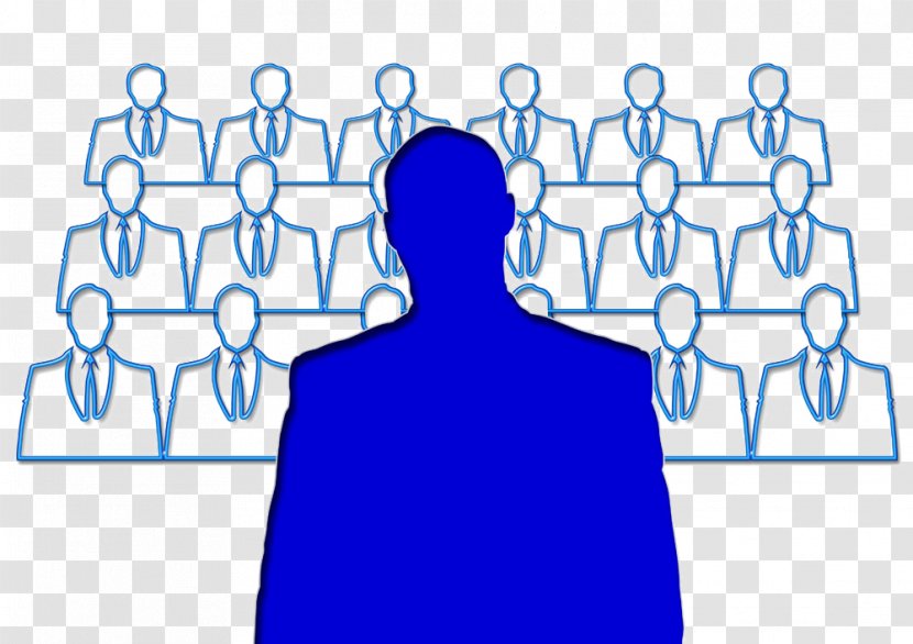 General Data Protection Regulation Training And Development Business Organization - Blue Man Silhouette Image Transparent PNG