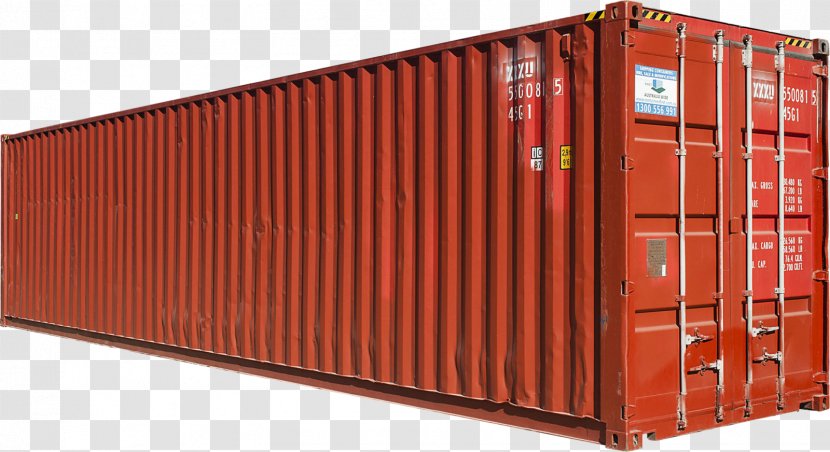 Shipping Container Intermodal Freight Transport Cargo - Export Transparent PNG