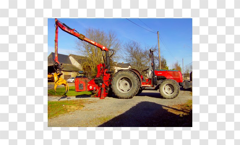 Tractor Pyrenees Élagage Empresa Tree - Agricultural Machinery Transparent PNG