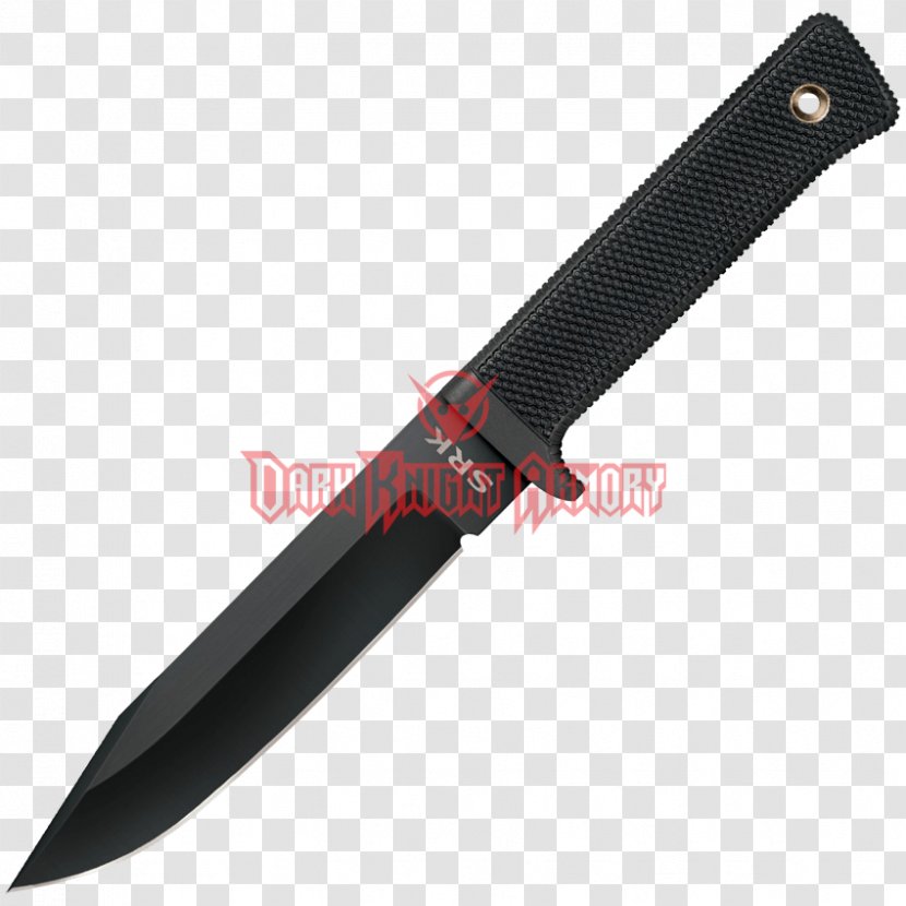 Bowie Knife Hunting & Survival Knives Utility Cold Steel - Serrated Blade Transparent PNG