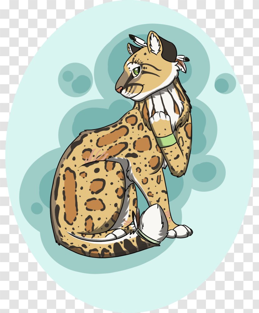 Cat Tiger Giraffe Cartoon - Big Cats Transparent PNG