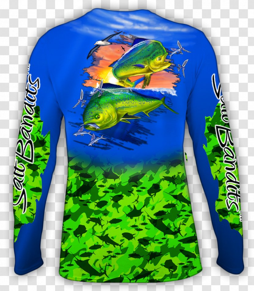 Long-sleeved T-shirt Clothing - Saltwater Brewery - Mahi Transparent PNG