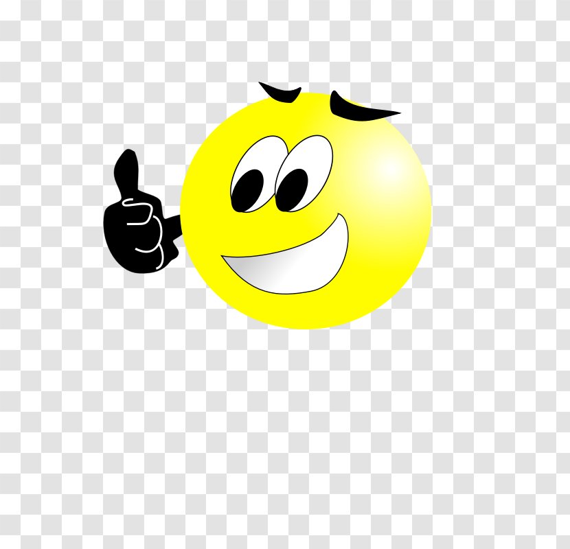 Smiley Thumb Signal Free Content Clip Art - Thumbs Up Transparent PNG